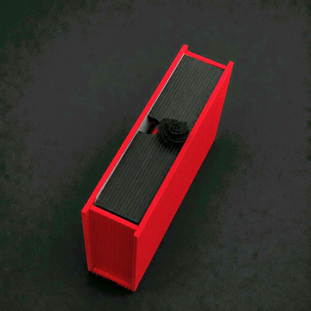 Gothic Book Jewelry Box Set, 2 Piece Wooden Stash Box Drawers